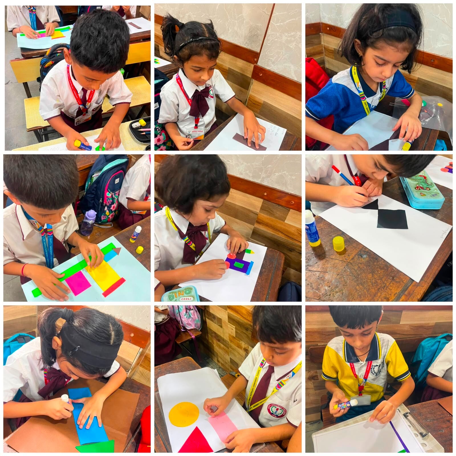 Creative Shapes Competition of Grade 1
