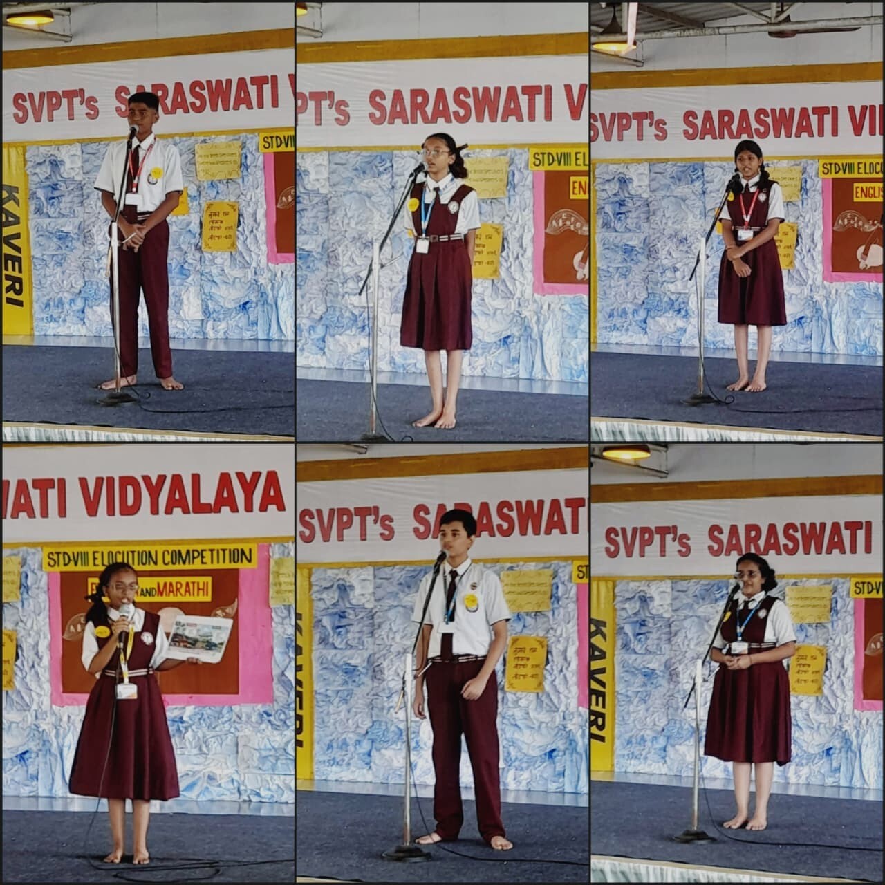 Grade 8 Inter-House English & Marathi Elocution Competition 2026