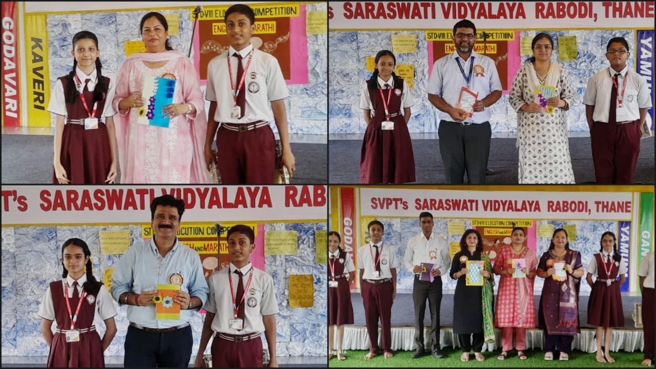 Grade 8 Inter-House English & Marathi Elocution Competition 2026