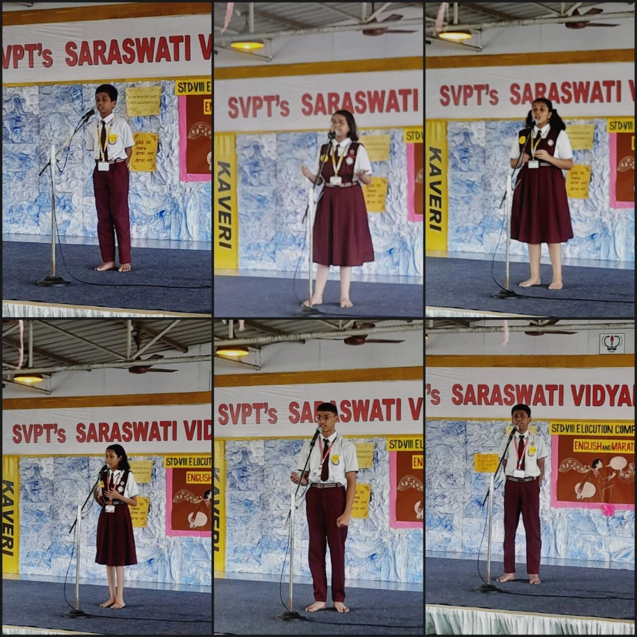 Grade 8 Inter-House English & Marathi Elocution Competition 2026