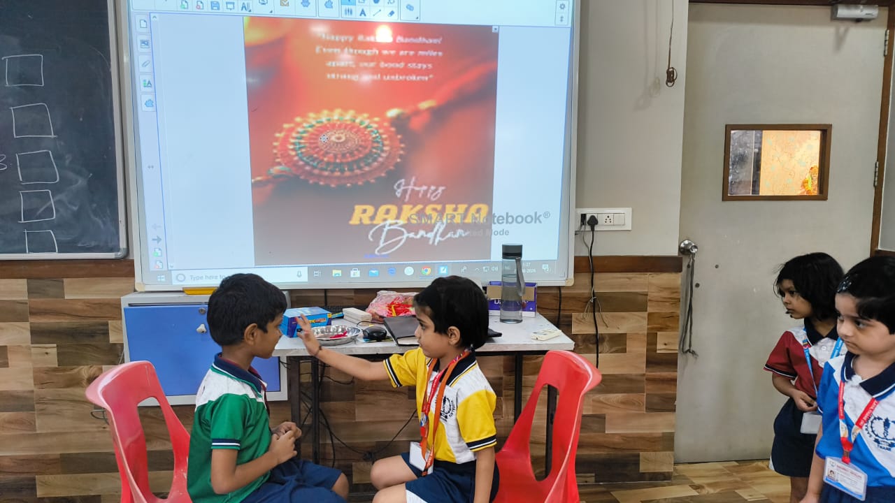 Pre-Primary Raksha Bandhan Celebration