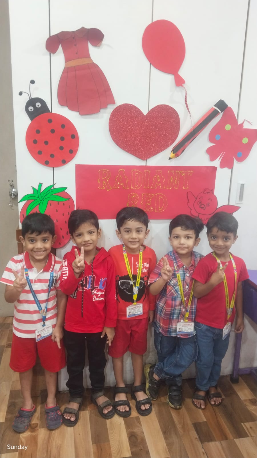 Pre-Primary Radiant Red Day