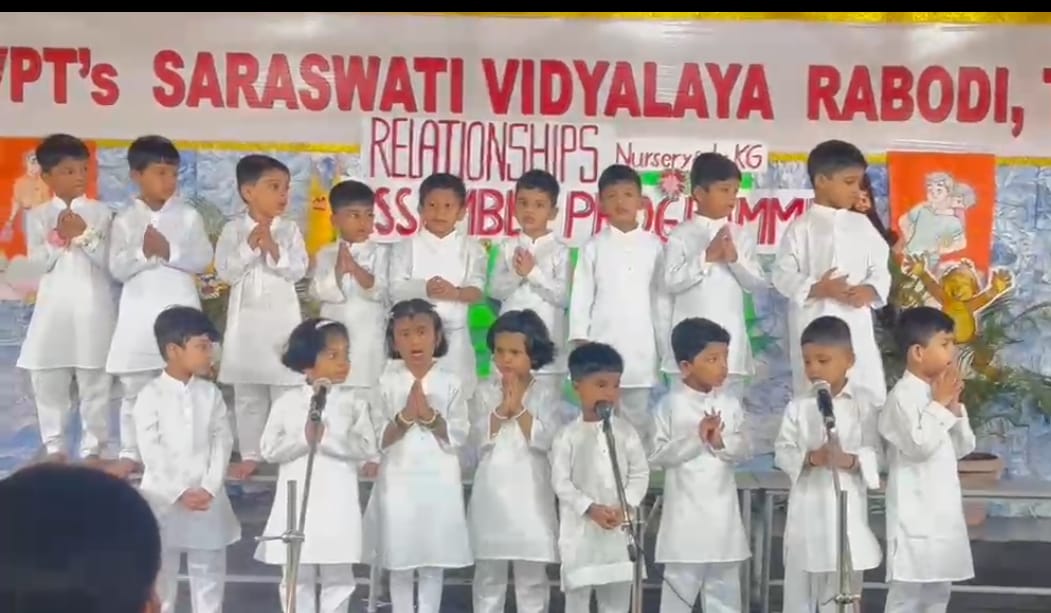 Nursery & Jr.KG Assembly Programme