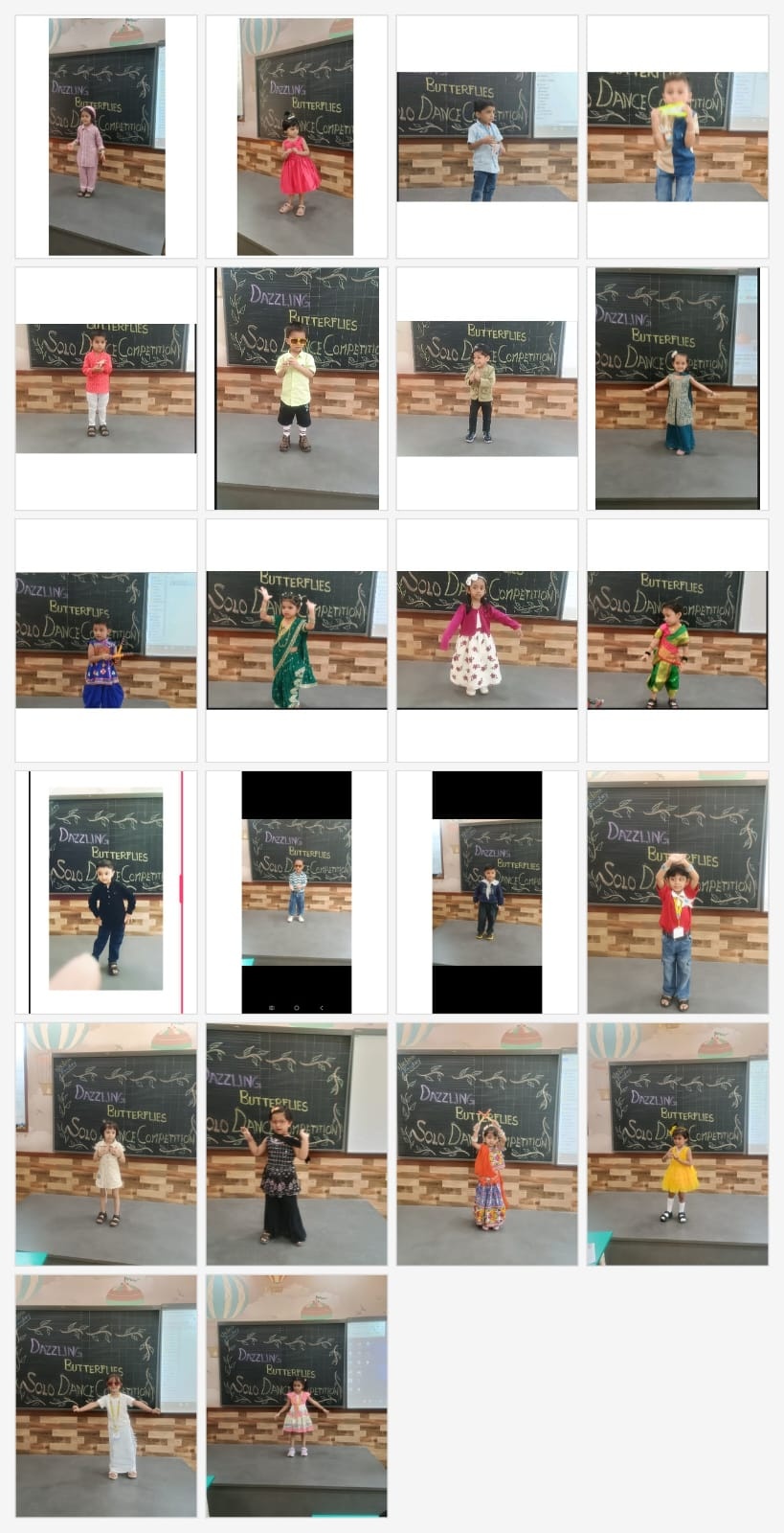 Pre Primary Solo Dance Competition