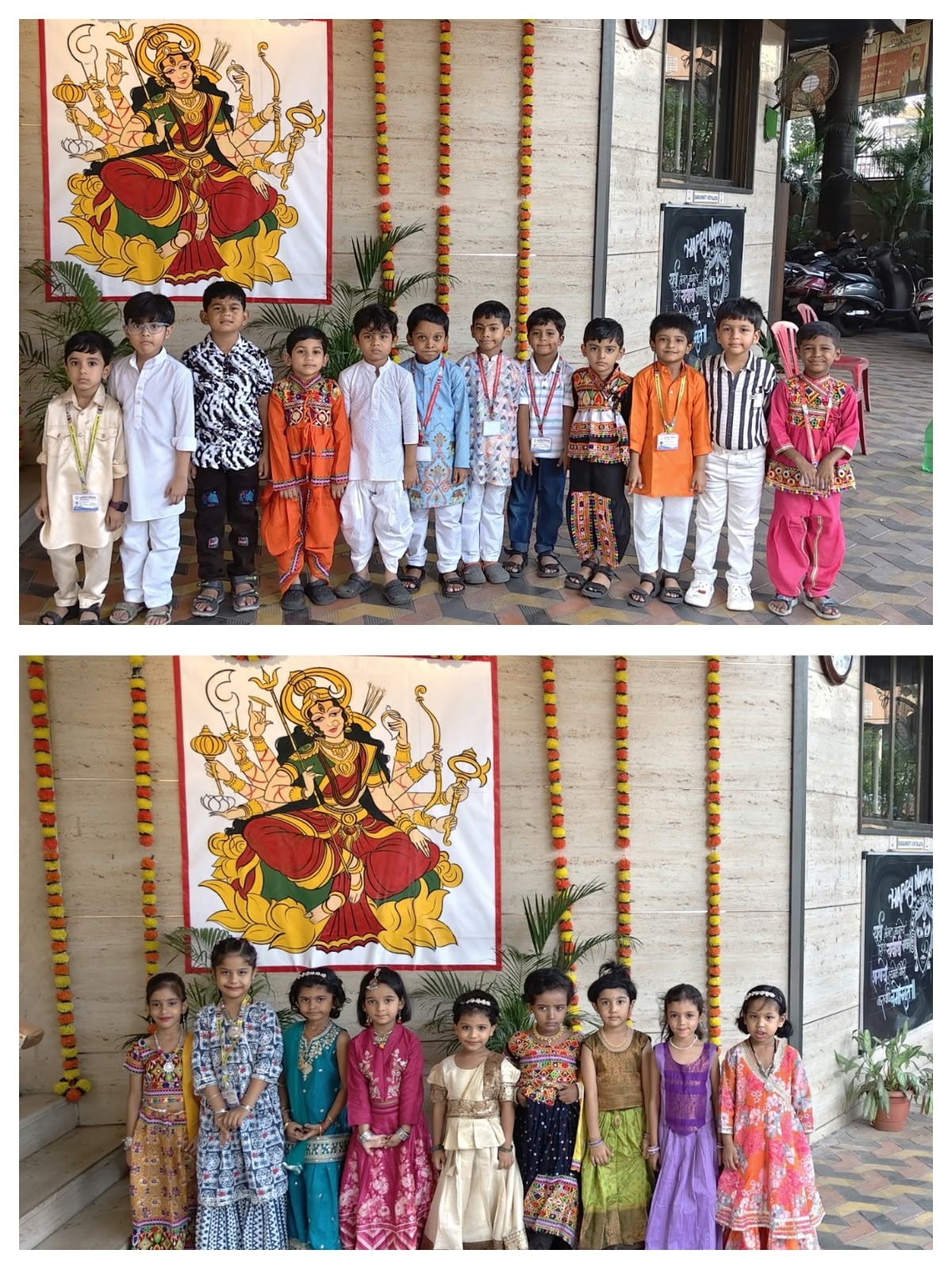 Pre Primary Garba Celebration