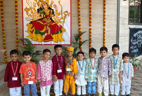 Pre Primary Garba Celebration