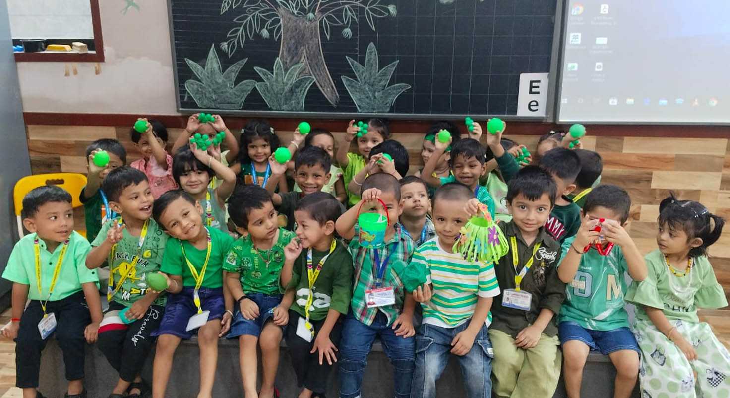 Pre-Primary Green Dressing Day