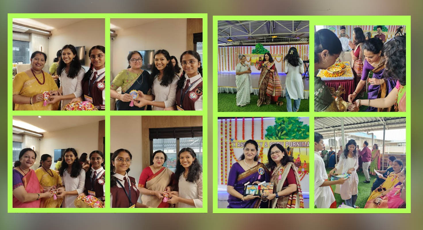 Guru Purnima Celebration and 10th Standard Assembly Programme 