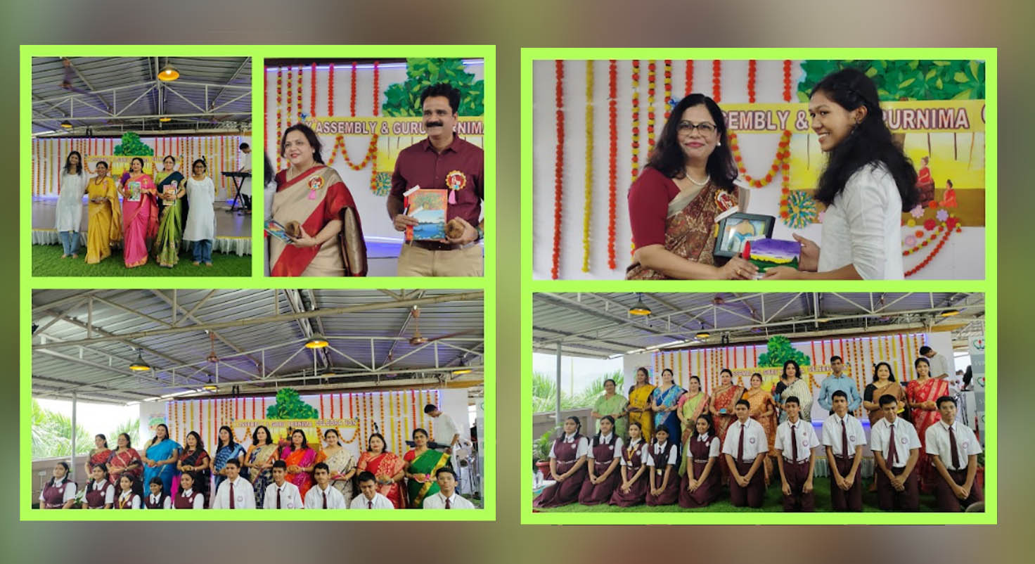 Guru Purnima Celebration and 10th Standard Assembly Programme