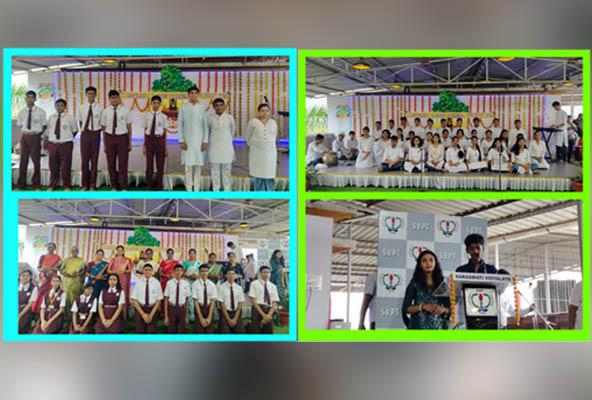 Guru Purnima Celebration and 10th Standard Assembly Programme