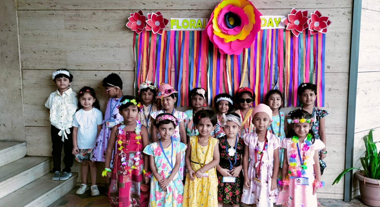 Pre-Primary Floral Day Activity