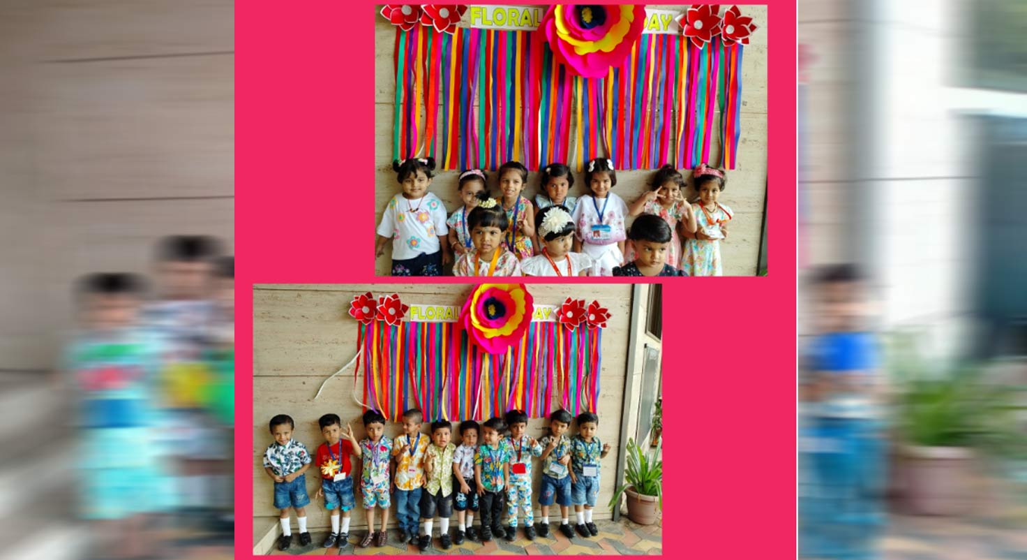 Pre-Primary Floral Day Activity