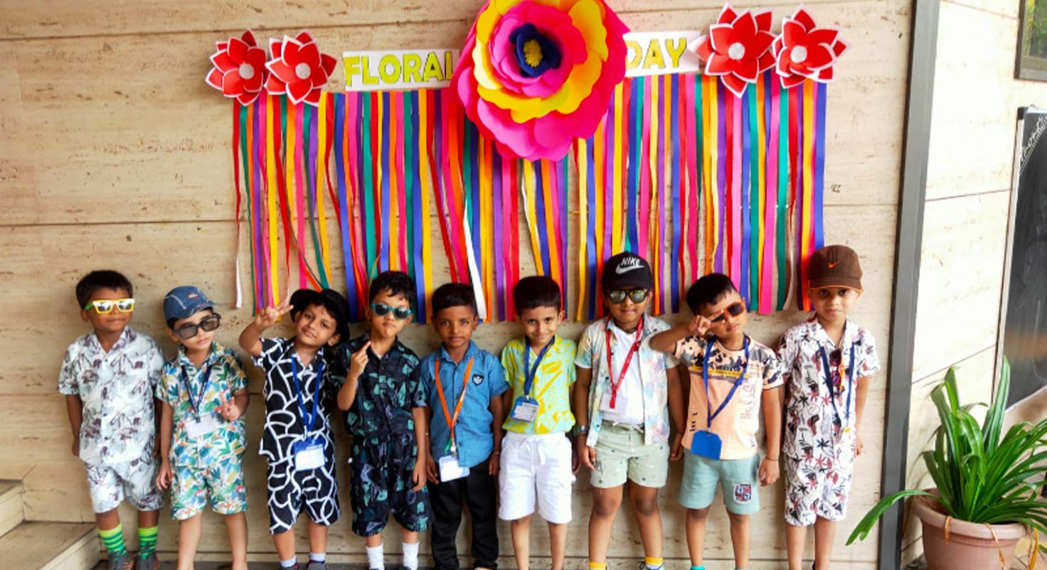 Pre-Primary Floral Day Activity