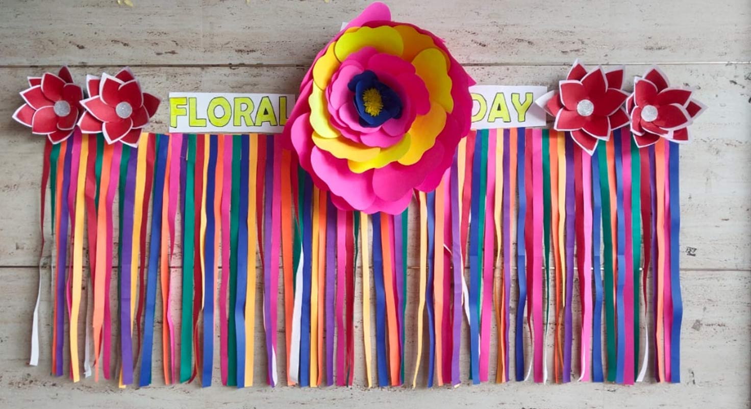 Pre-Primary Floral Day Activity