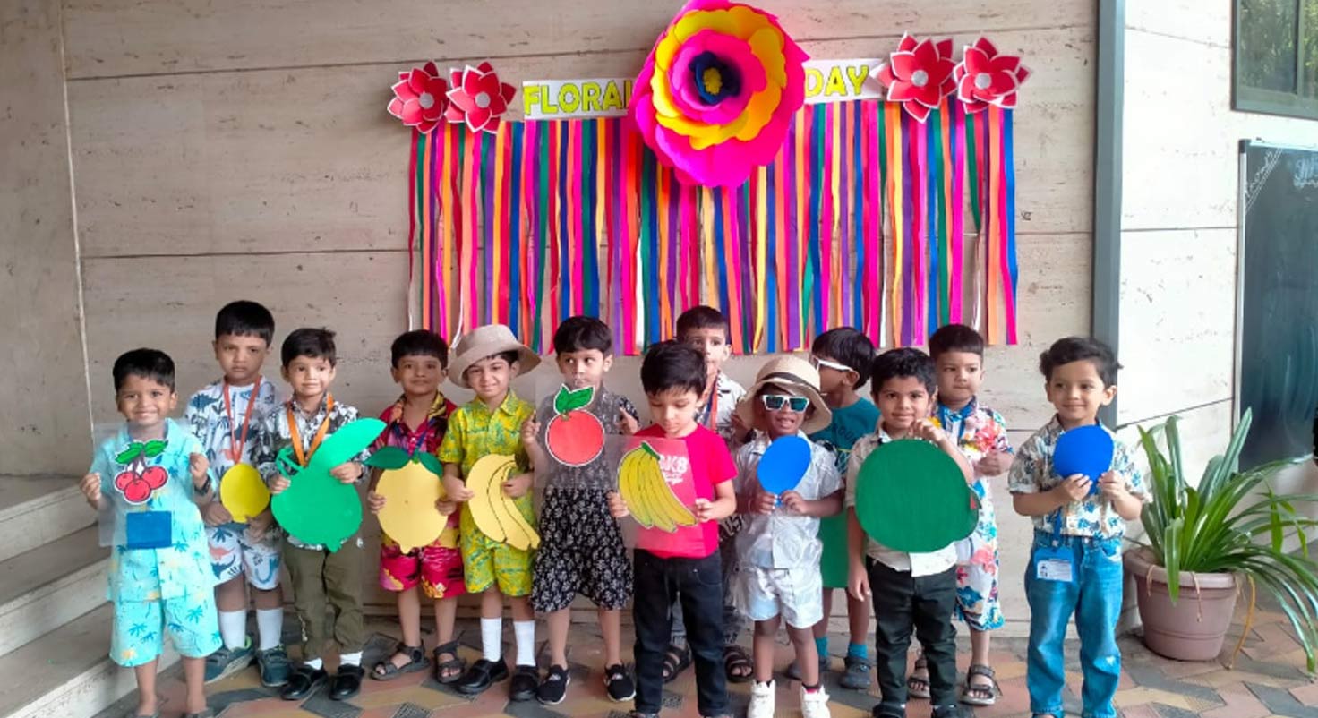 Pre-Primary Floral Day Activity