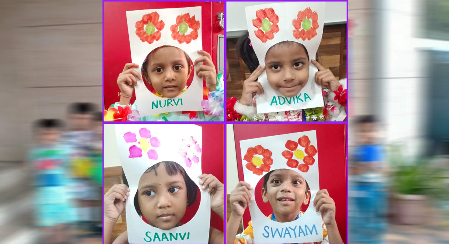 Pre-Primary Floral Day Activity