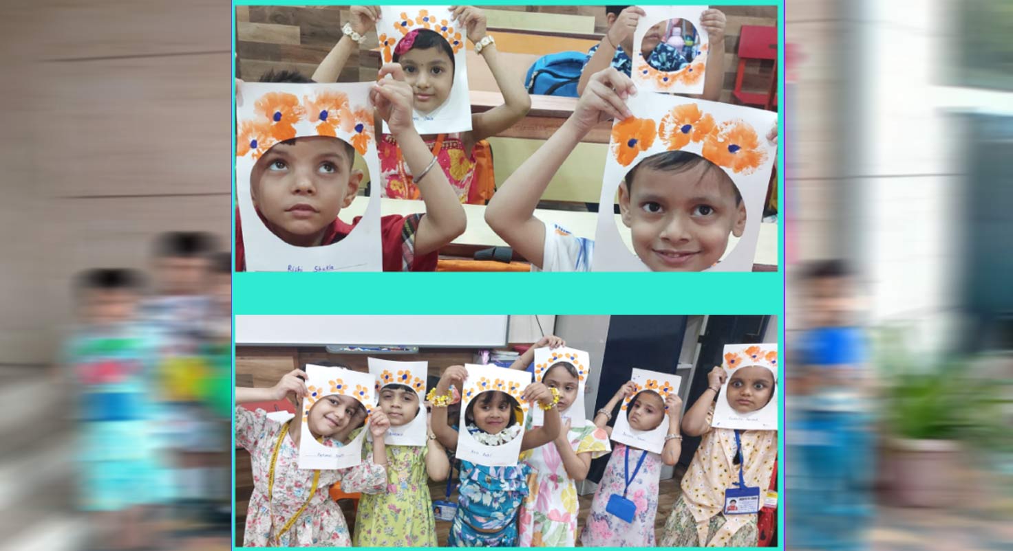 Pre-Primary Floral Day Activity