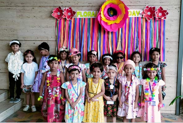  Pre Primary Floral Day Activity