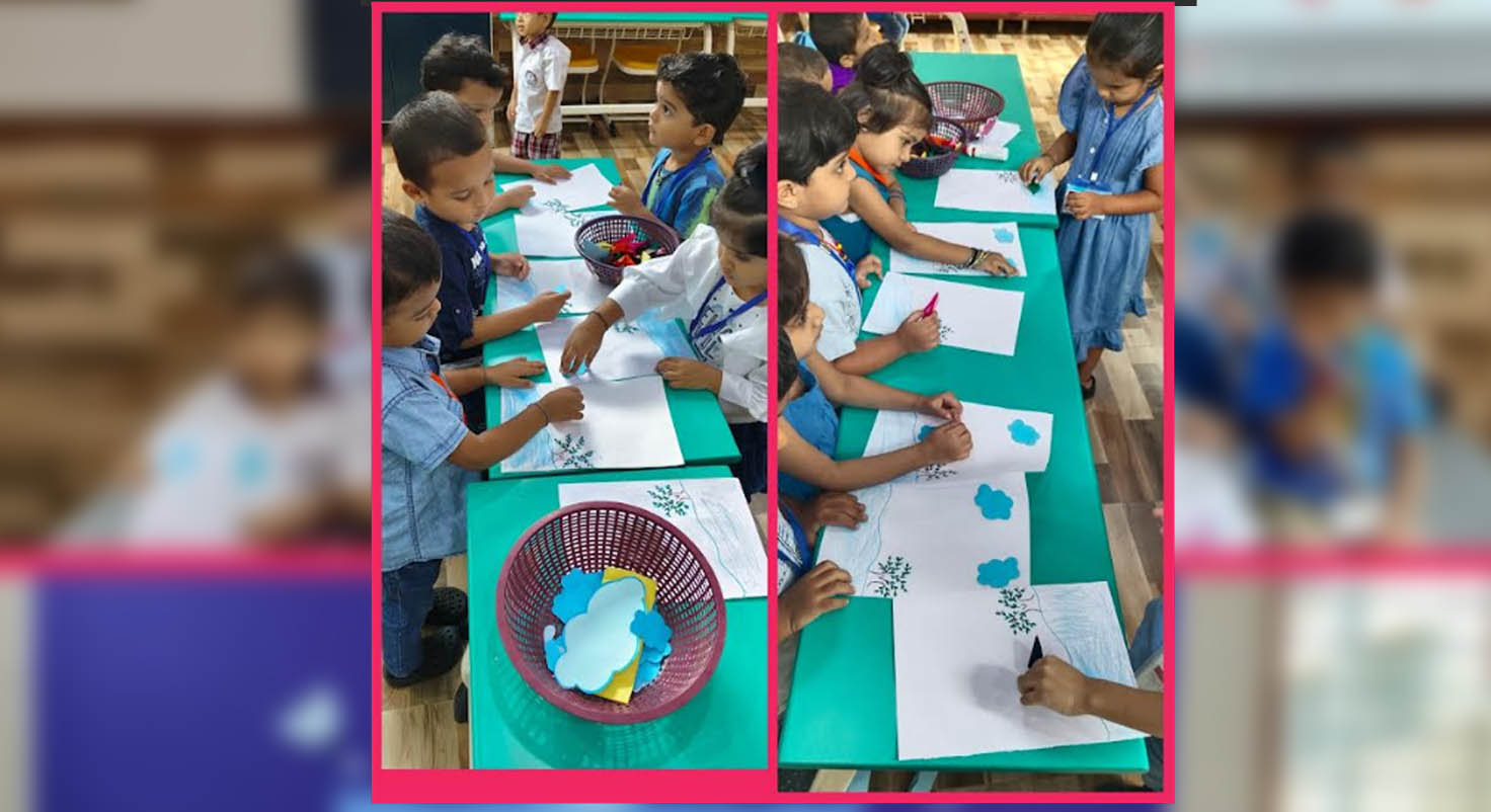 Pre-Primary Splash of Blue Activity
