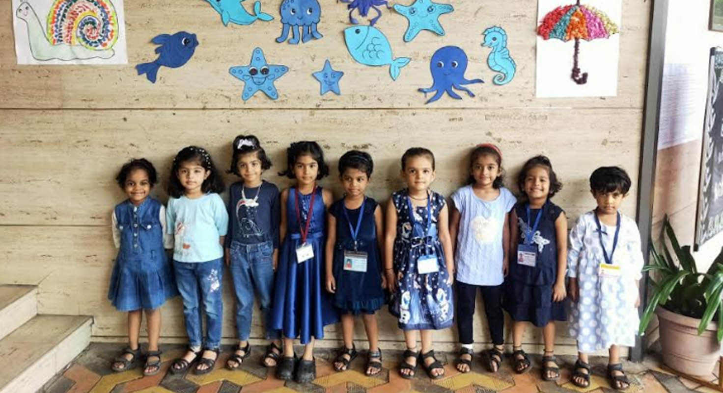 Pre-Primary Splash of Blue Activity