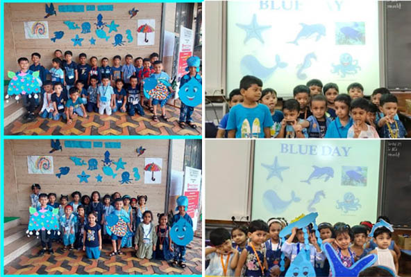 Pre-Primary Splash of Blue Activity