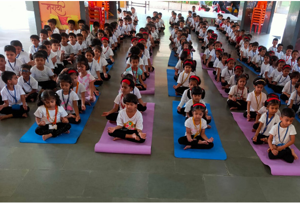 Pre-Primary Yoga Day Celebration