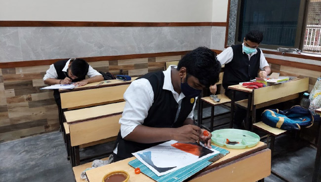 DRAWING COMPETITION August 2021 | Saraswati School Rabodi in Thane