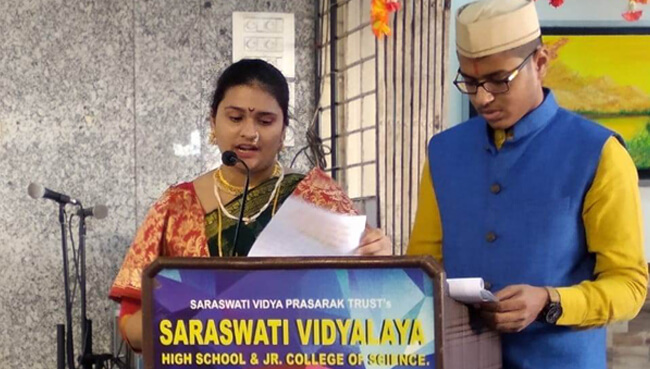 Marathi Day Celebration February 2020 | Saraswati School Rabodi in Thane