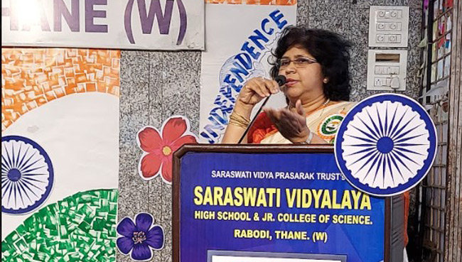 Independence Day Celebration August 2021 | Saraswati School Rabodi in Thane