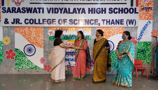 Independence Day Celebration August 2021 | Saraswati School Rabodi in Thane