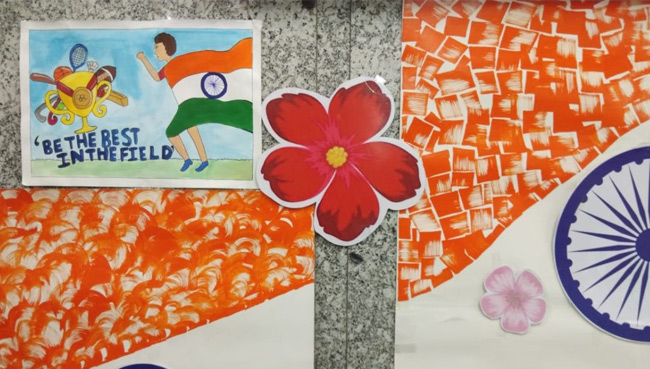 POSTER MAKING COMPETITION 2021 | Saraswati School Rabodi in Thane