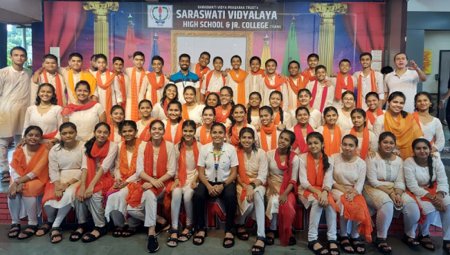 75 years of Indian Independence -Azadi Ka Amrit Mahotsav | Saraswati School Rabodi in Thane