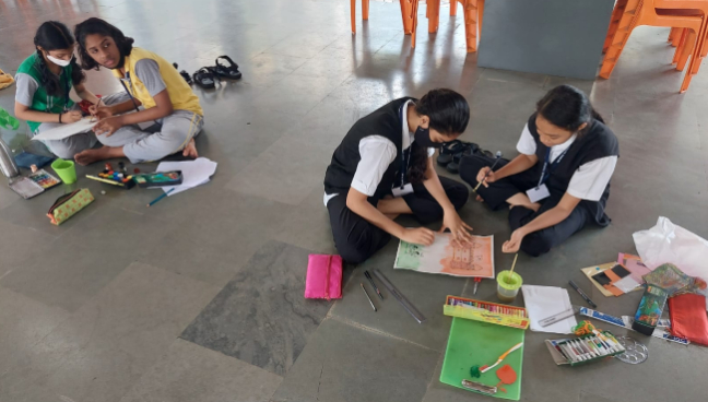 75 years of Indian Independence -Azadi Ka Amrit Mahotsav | Saraswati School Rabodi in Thane