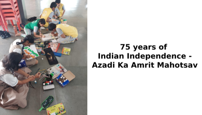 75 years of Indian Independence -Azadi Ka Amrit Mahotsav | Saraswati School Rabodi in Thane
