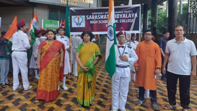 75 years of Indian Independence -Azadi Ka Amrit Mahotsav | Saraswati School Rabodi in Thane