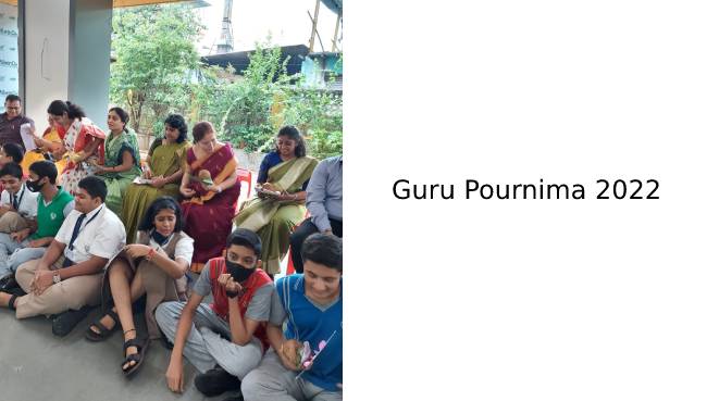 Guru Pournima 2022 | Saraswati School Rabodi in Thane