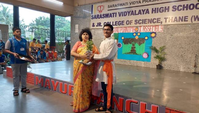 Guru Pournima 2022 | Saraswati School Rabodi in Thane