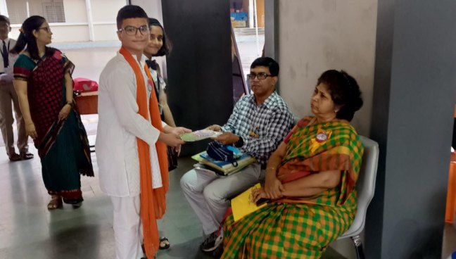 Hindi Diwas Celebration 2022 Secondary section | Saraswati School Rabodi in Thane