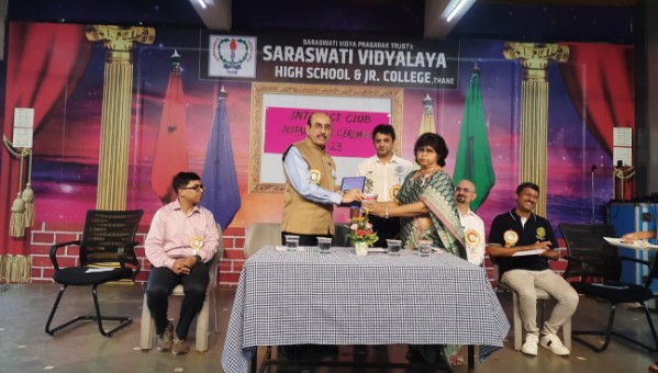 Installation Ceremony of the Interact Group | Saraswati School Rabodi in Thane