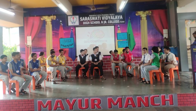 Inter house quiz competition | Saraswati School Rabodi in Thane