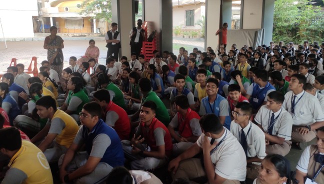 Inter house quiz competition | Saraswati School Rabodi in Thane