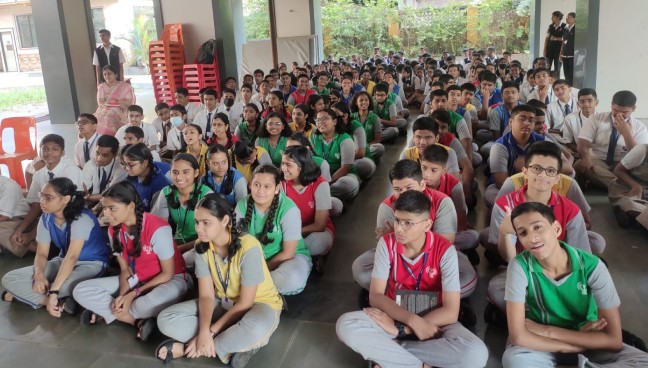 Inter house quiz competition | Saraswati School Rabodi in Thane