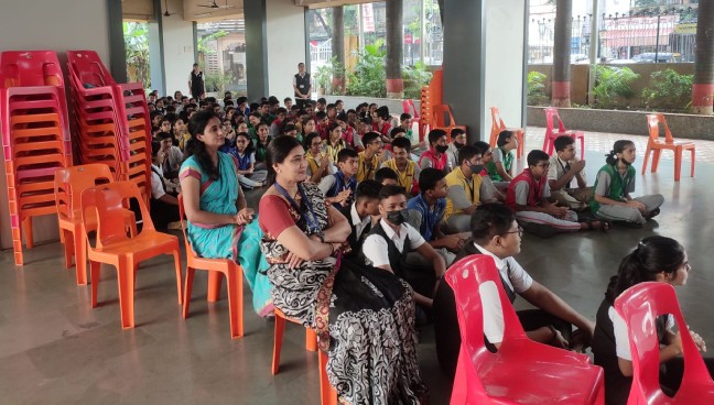 Inter house quiz competition | Saraswati School Rabodi in Thane