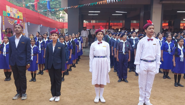 Jolly Republic Day (2022-2023) | Saraswati School Rabodi in Thane