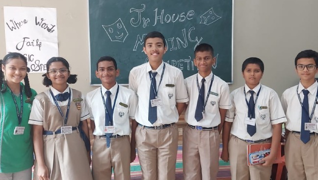 Junior House Miming Competition | Saraswati School Rabodi in Thane