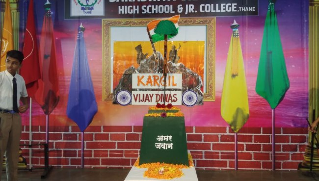 Kargil Vijay Diwas Activities - 26-7-2022 | Saraswati School Rabodi in Thane