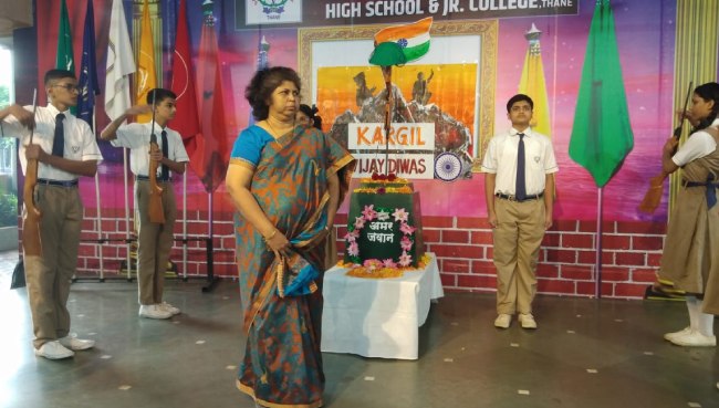Kargil Vijay Diwas Activities - 26-7-2022 | Saraswati School Rabodi in Thane