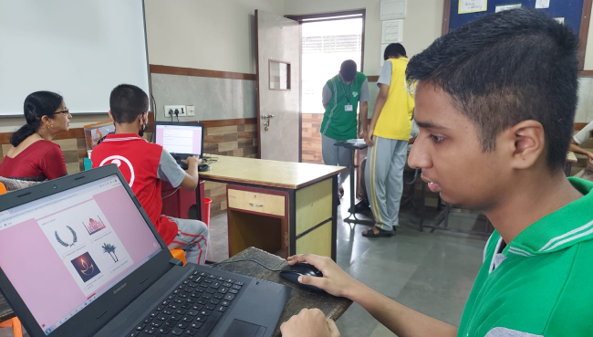 Secondary section School Election 2022 | Saraswati School Rabodi in Thane