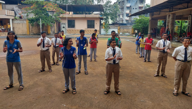 Secondary section School Election 2022 | Saraswati School Rabodi in Thane