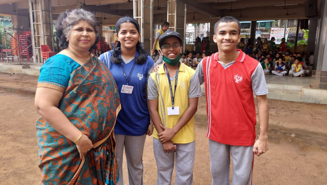 Secondary section School Election 2022 | Saraswati School Rabodi in Thane